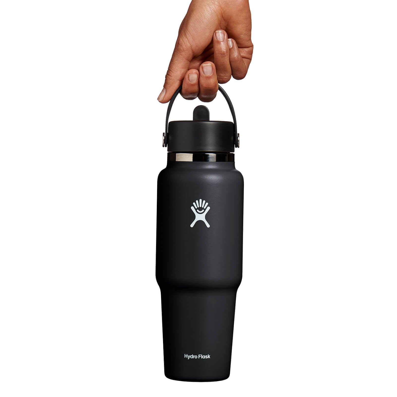 32 oz Travel Bottle with Flex Straw Cap - Image 3