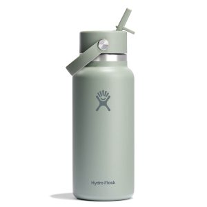 32 oz Wide Mouth with Flex Straw Cap