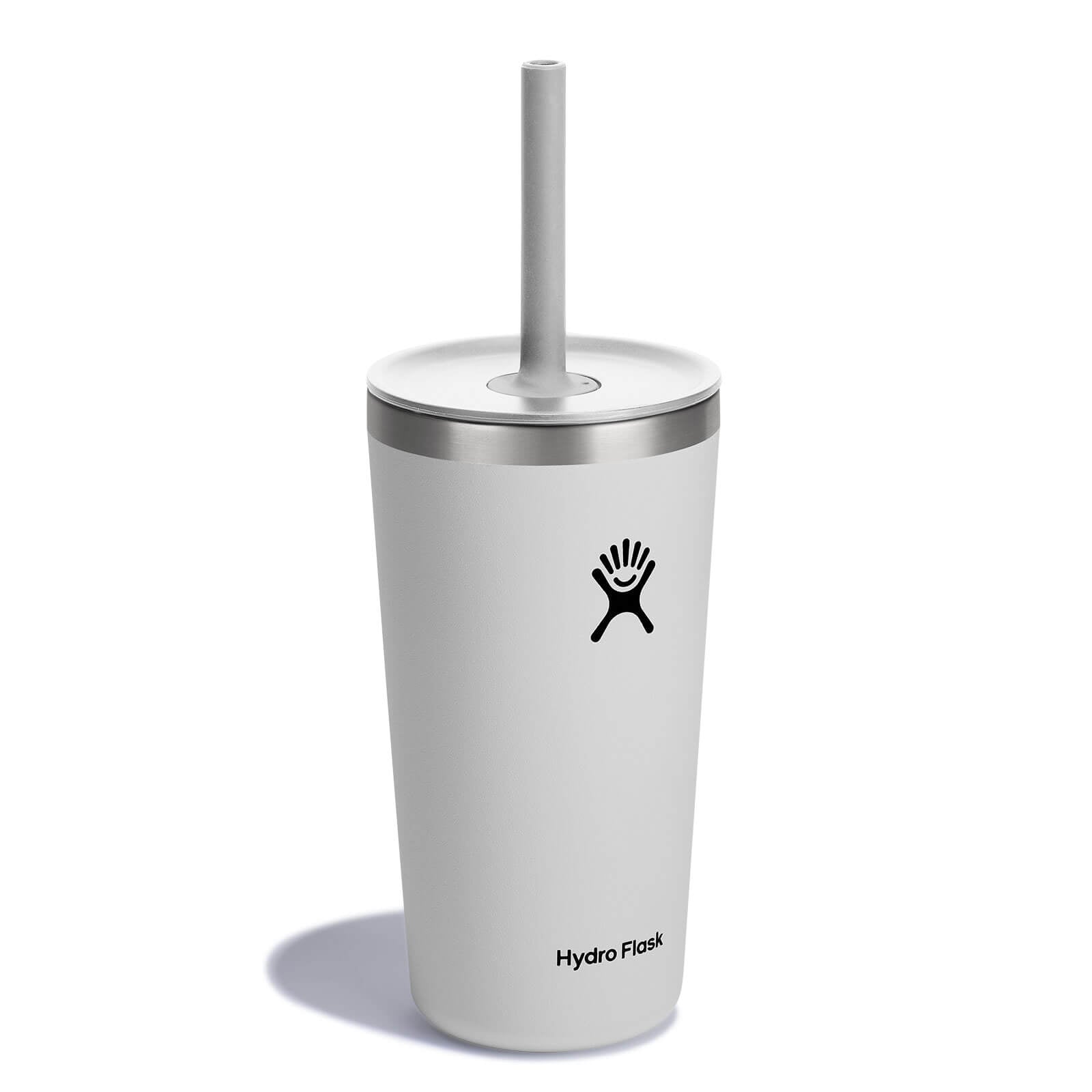 20 oz All Around Tumbler with Straw Lid - White